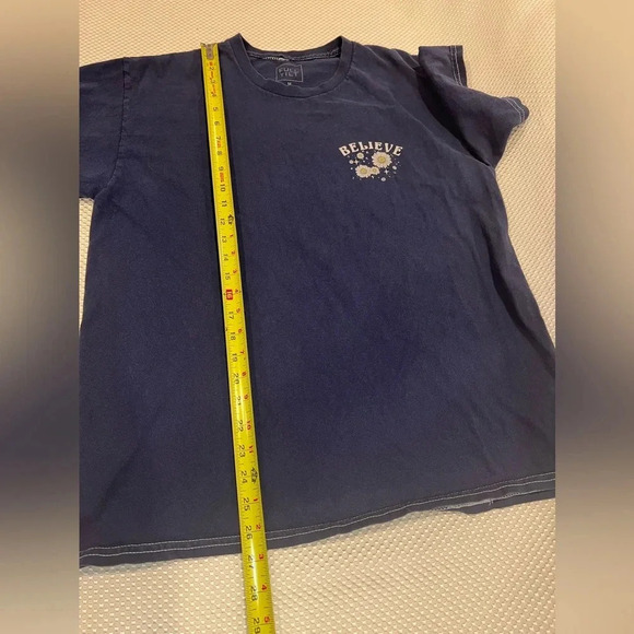 ✨FULL TILT Daisy Positivity Womens Oversized Tee Medium - Picture 4 of 7